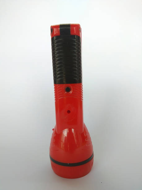 istock Close-up of red flashlight 1278916753