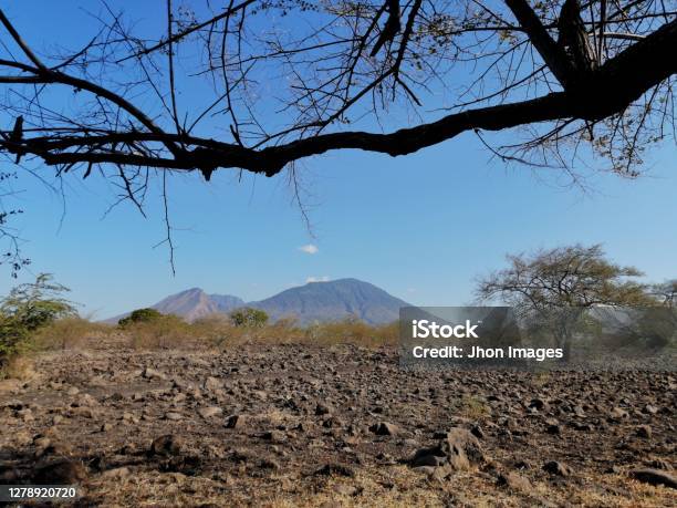 Mount Baluran Stock Photo - Download Image Now - Blue, Cloud - Sky, Color Image