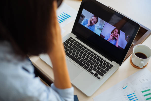 istock Stressed business woman working from home on laptop 1278934057