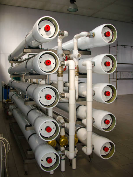 istock Reverse osmosis system - installation of industrial membrane devices 1278938782