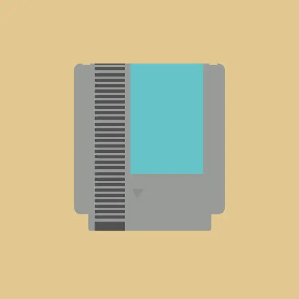 Vector illustration of Cartridge