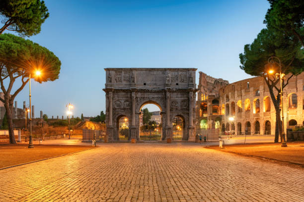 istock Rome at night, Italy 1278941585