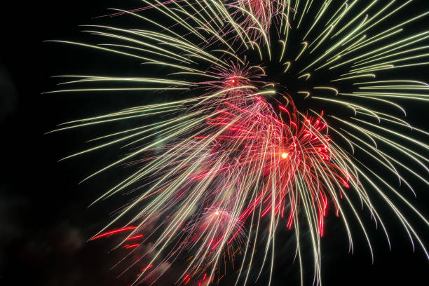 istock New Year celebration colorful fireworks 1278941600
