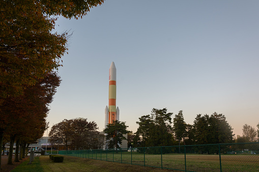 Full-Scale H-II Rocket, in the Tskuba Expo Center, Tsukuba Science-City, The Center of Space Development in Japan