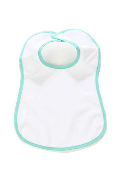 istock Baby bib isolated on white background 1278945901
