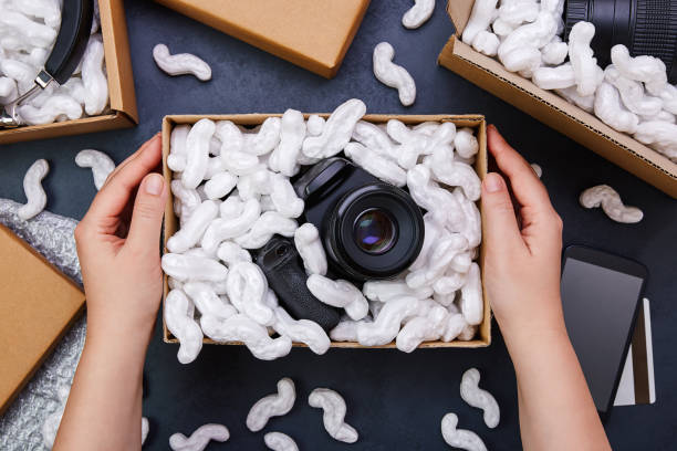 Big sale in electronics online store concept