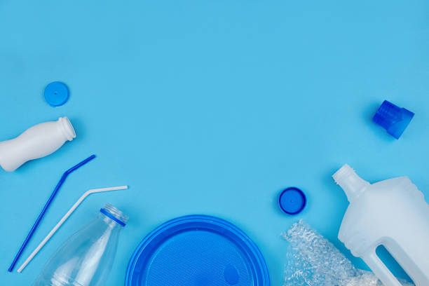 istock Plastic waste for recycling and reuse. Zero waste ecological  concept. 1278953367