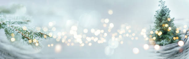 istock Christmas winter bokeh background 1278953520