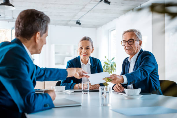 istock Senior business people during meeting 1278954547