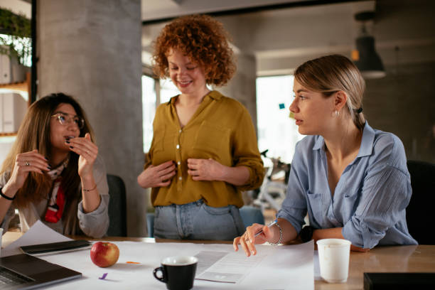 istock Businesswomen working on a new project 1278954635
