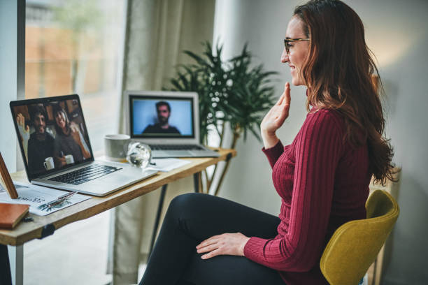 istock Quarantine moved quality time online 1278955641
