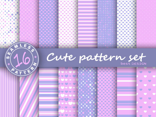 2,200+ Cute Purple Backgrounds Stock Illustrations, Royalty-Free Vector ...