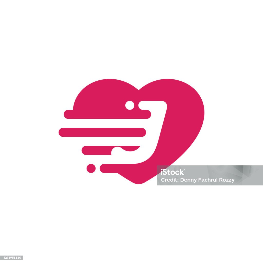 Initial J Letter Inside Heart Vector Stock Illustration Design ...