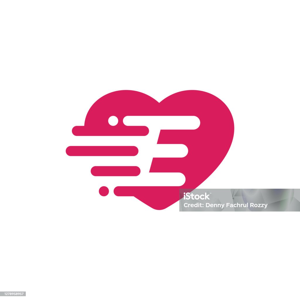 Initial E Letter Inside Heart Vector Stock Illustration Design ...