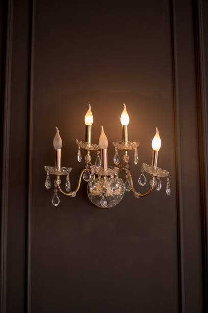 istock classic wall interior and modern frame with gold lamp 1278959804