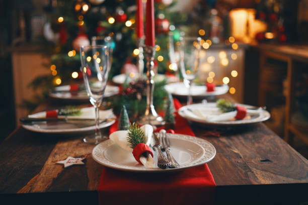 istock Decorated Place Setting for Christmas in Germany 1278964938