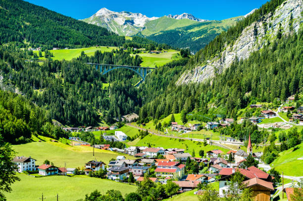 istock Saint Jodok am Brenner, a village in Austria 1278965435