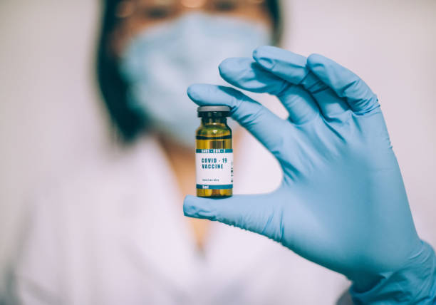istock Vaccine and syringe injection It use for prevention, immunization and treatment from COVID-19 1278971577