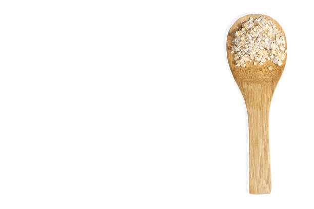 istock Wooden spoon oats 1278973780