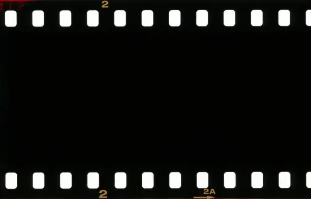 Photo of Vintage 35mm filmstrip