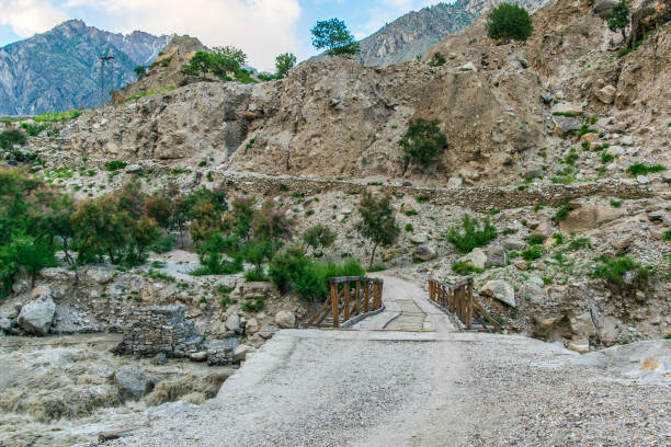 istock Mountain peaks, lakes, valleys, pastures, meadows and forests in Karakoram mountain range 1278978489