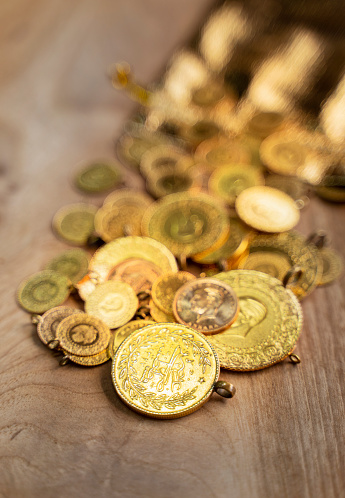 Turkish gold coins