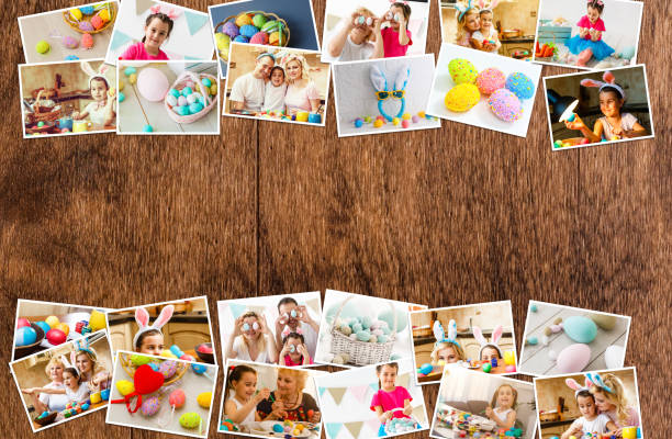 istock Collage of photos for Easter celebration 1278984494