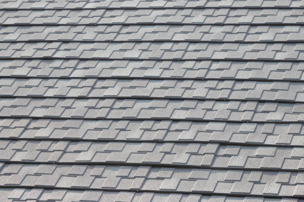 istock asphalt tile roof background and texture. 1278986215