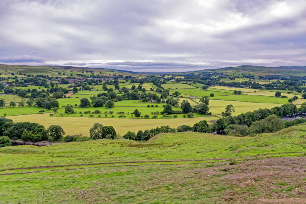 istock Landscape over the fields - County Durham - United Kingdom 1278987609