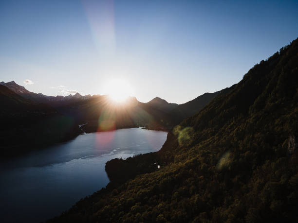 istock Sundown at a lake in autumn 1278993072