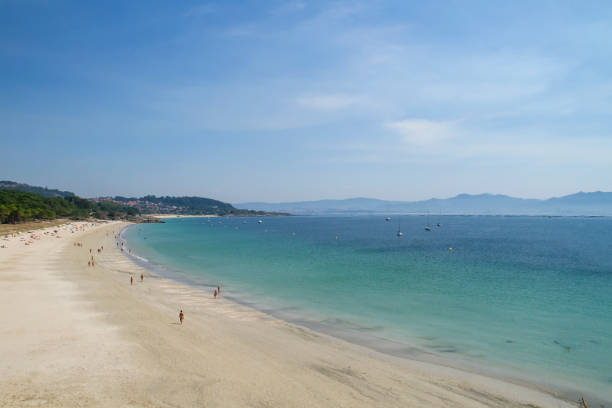 istock Beautiful sand beach in a sunny day 1278997187