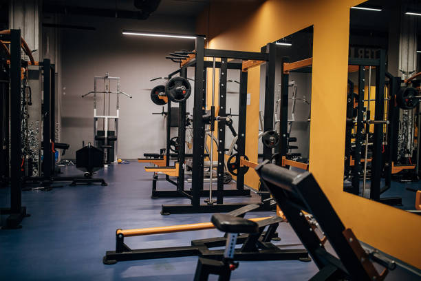 istock Interior of modern gym 1279000113