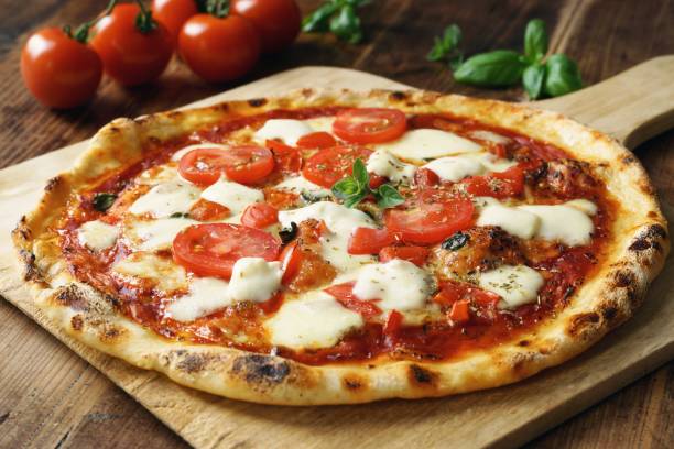 istock Fresh Homemade Pizza Margherita 1279000348