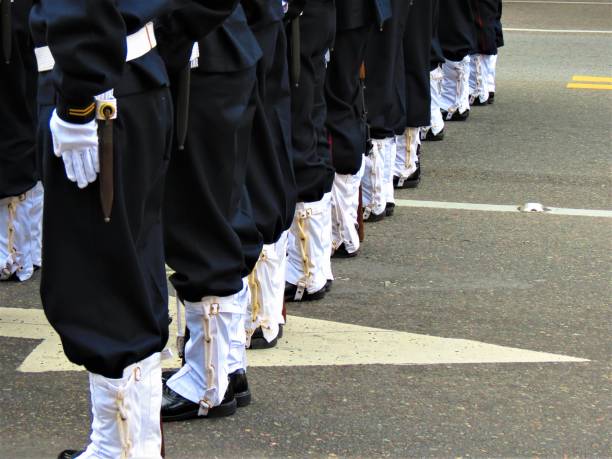 istock The military parade for Independence day. 1279003939