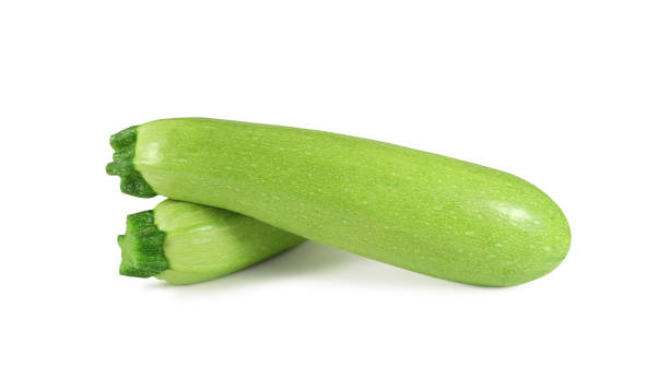 fresh green marrow isolated - zucchini squash marrow squash vegetable imagens e fotografias de stock