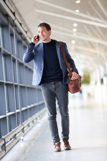 istock Urban business man talking on smart phone 1279012747