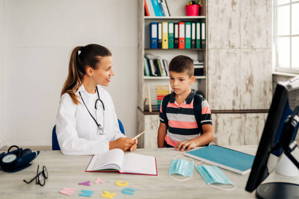 istock little boy in a doctor's office 1279014864