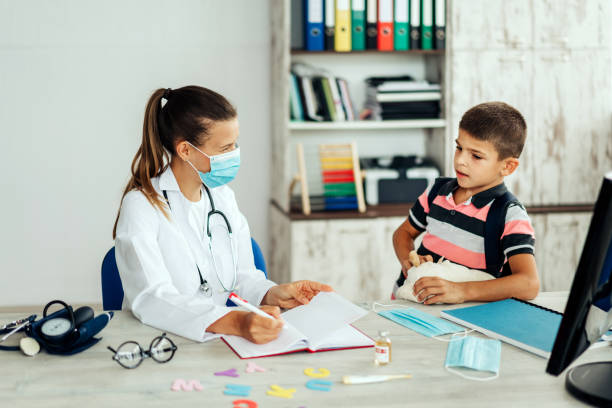 istock little boy in a doctor's office 1279014870