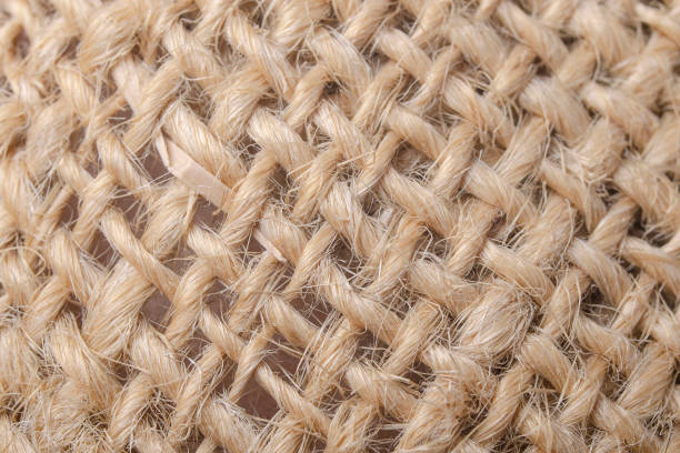 istock Close-up of natural burlap hessian sacking 1279021584