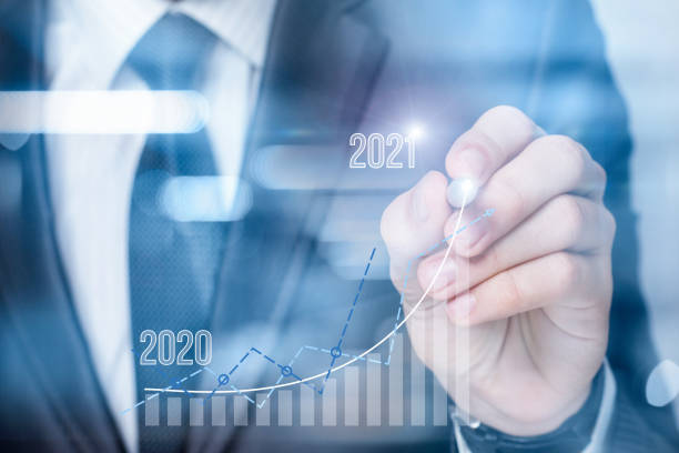 istock The concept of planning a successful 2021. 1279021650
