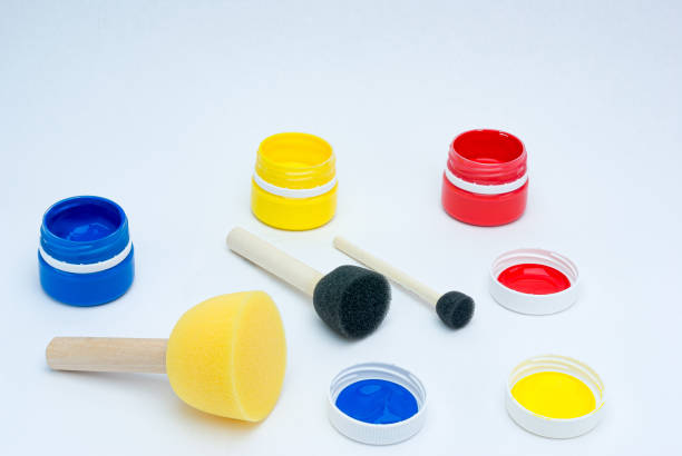 istock Sponge brush for children's creativity 1279024243