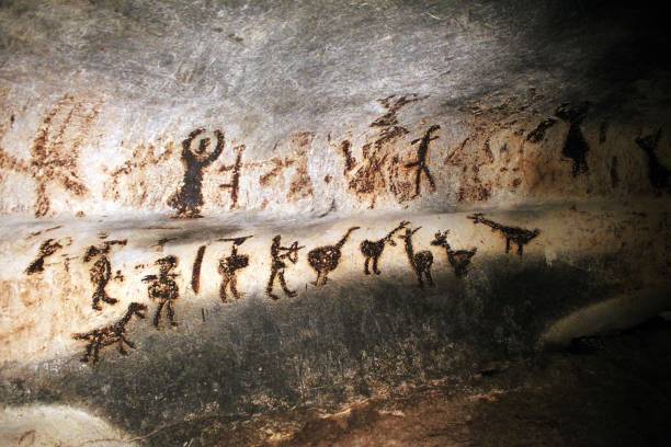istock Prehistoric drawings in Magura cave 1279024421