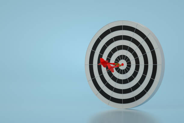 istock Dart in Bull's Eye 1279033977