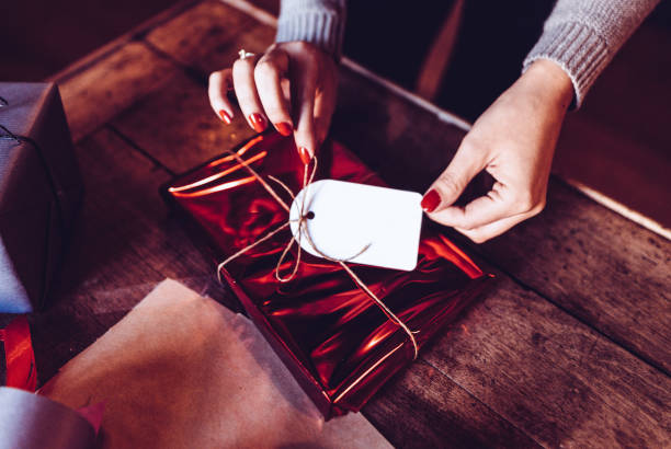 istock making the package for the christmas gift 1279040266