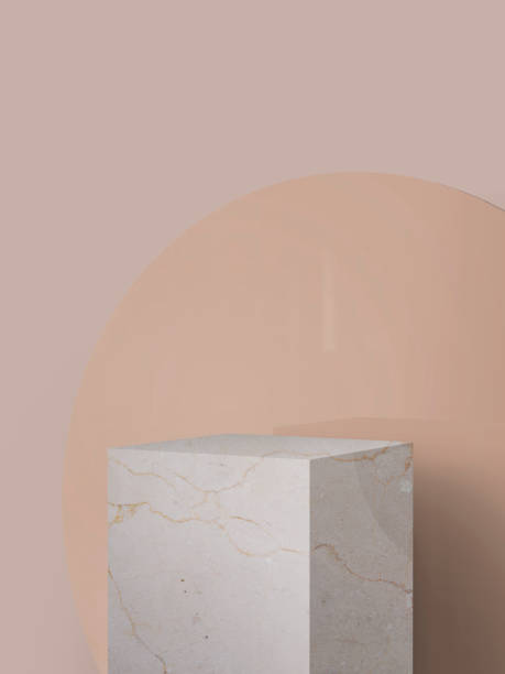 istock beige cylinder and marble cube with light brown 3D background 1279076093
