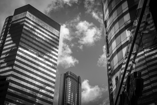 Skyscrapers from Below, Hong Kong