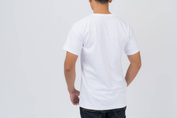 istock Young man in White t-shirt 1279078159