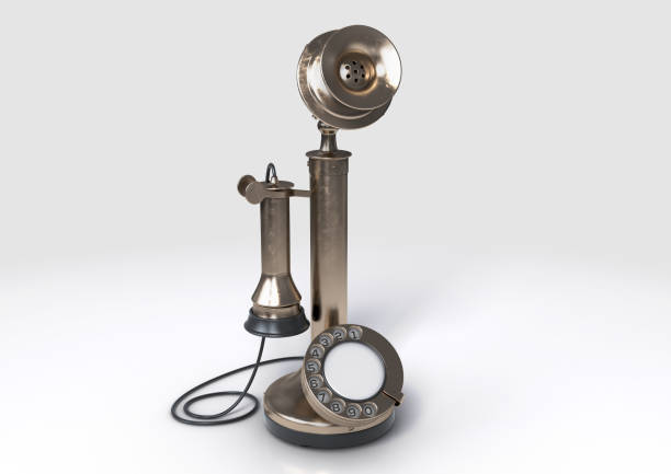 istock Retro Candlestock Telephone 1279082732