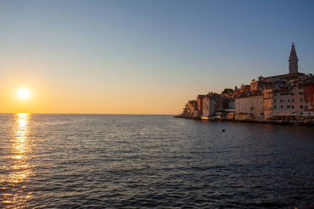 istock Rovinj town at sunset, Istra, Croatia 1279084636