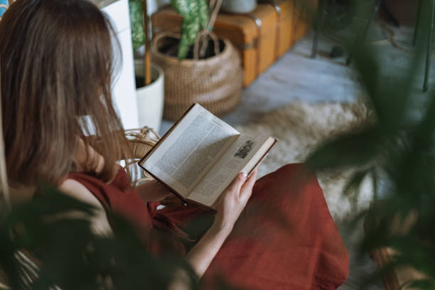 istock Cozy and comfortable room with interior in bohemian style 1279108131